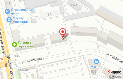 Салон оптики Контраст в Октябрьском районе на карте