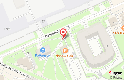 Ветеринарная клиника Петергоф на карте