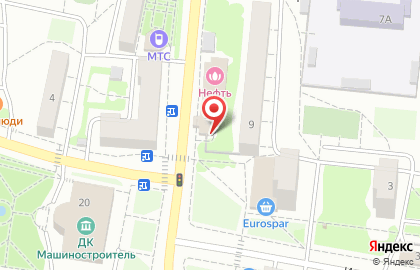 Салон-парикмахерская Юлия на улице Ленина на карте