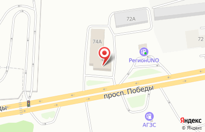 Торгово-сервисная фирма Сервис Кар на проспекте Победы на карте