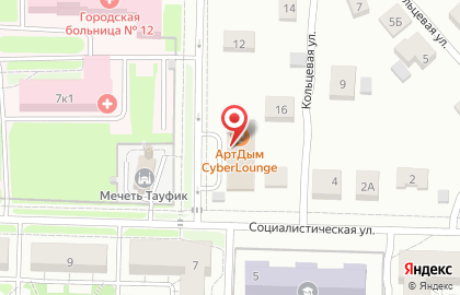 Аптека Оптима на Социалистической улице на карте