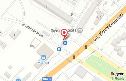 Продовольственный магазин в Тракторозаводском районе на карте