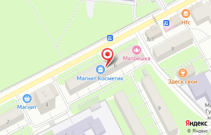Московская парикмахерская, ИП Яценко А.В. на Библиотечной улице на карте