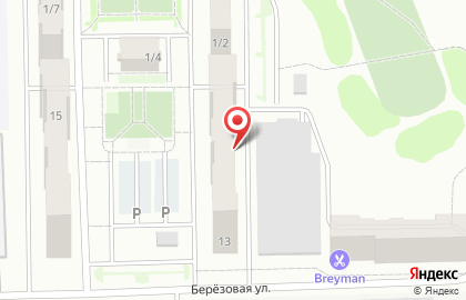 Солнечный в Новосибирске на карте