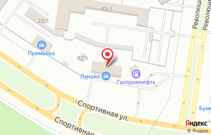 Кабинет косметологии на Революционной улице на карте