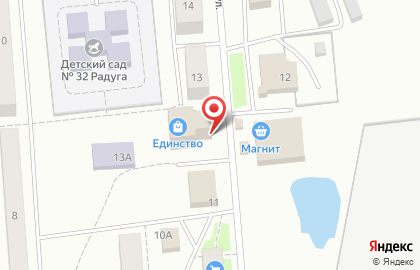 Магазин Мясоруbка на Комсомольской на карте