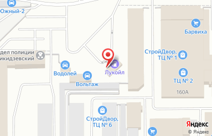 Шиномонтажная мастерская Властелин колес в Орджоникидзевском районе на карте