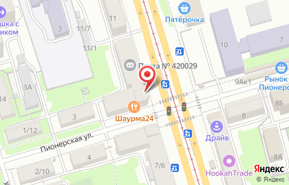 Золотой дракон на Пионерской улице на карте