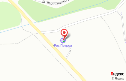 РоС Petrol на улице Черняховского на карте
