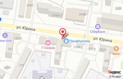 Торговая компания ПрофКрепеж в Ленинском районе на карте