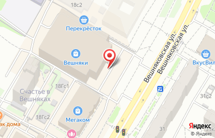 36'6 СЕТЬ АПТЕК в Выхино (ул Вешняковская) на карте