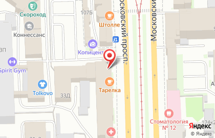 Автошкола Балтик-Стар на проспекте Авиаконструкторов на карте