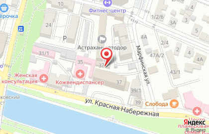 Строительная компания Каспи-Трейд на улице Красная Набережная на карте