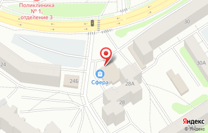 Магазин у дома Бристоль на Профсоюзной улице на карте
