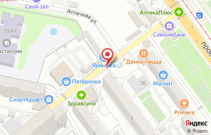 Магазин по продаже овощей и фруктов по продаже овощей и фруктов на Алексеевской улице на карте