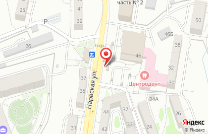 Магазин Лэар в Центральном районе на карте
