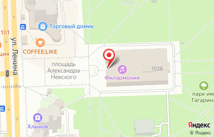 Вятская филармония на карте