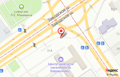 Магазин кондитерских изделий на Заводском шоссе, 31г на карте