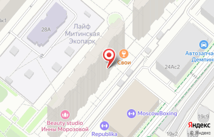Ногтевая студия Лисичкины Ноготочки на карте