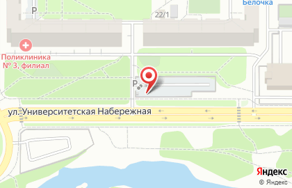 Автостоянка в Челябинске на карте