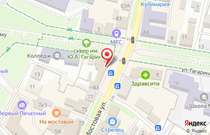 Аптека Социалочка.рф на Мостовой улице на карте