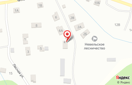 Невельская лесопожарная станция на карте