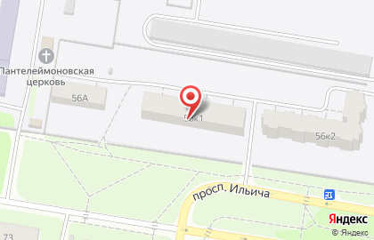 Компания К2 Снабжение на проспекте Ильича на карте