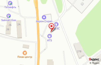 АГЗС на Молодёжной улице на карте