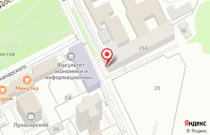 Следственный изолятор №1 в Ленинском районе на карте