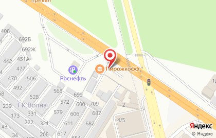 Пекарня Пирожкоff на карте