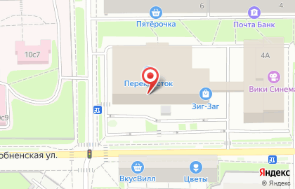 Магазин швейной фурнитуры и товаров для рукоделия Иголочка в Дмитровском районе на карте