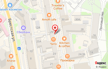 Киоск быстрого питания Lavka FooD в Советском районе на карте