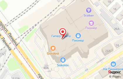 7D капсула в Октябрьском районе на карте