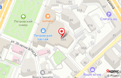 Воронежский филиал Банкомат, Райффайзенбанк в Центральном районе на карте