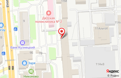 Буфет в Пензе на карте