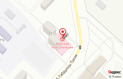 Городская больница №2 в Казани на карте