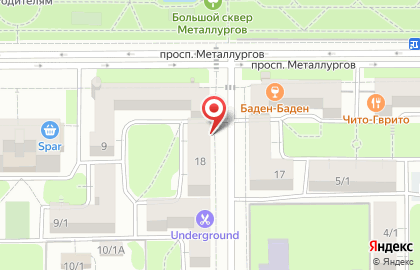 Магазин Красное и белое на улице Куйбышева, 18 на карте