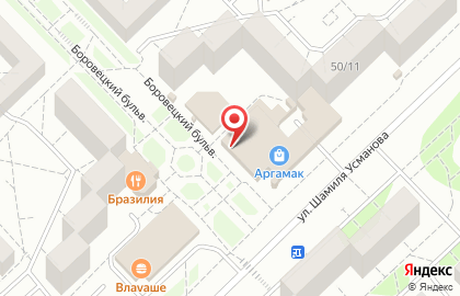 Магазин СантехникУМ на улице Шамиля Усманова на карте