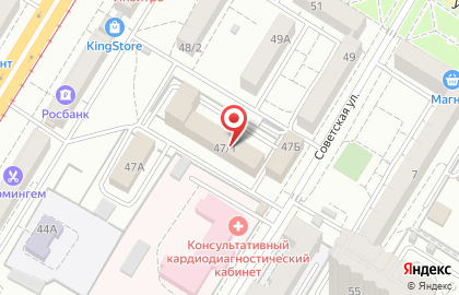 ОАО Ростелеком на Советской улице на карте