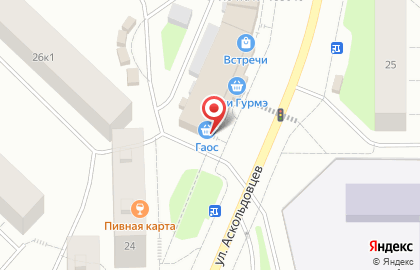 Продуктовый магазин в Мурманске на карте