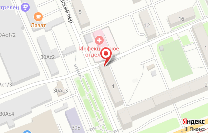 Евгения в Ярцевском переулке на карте