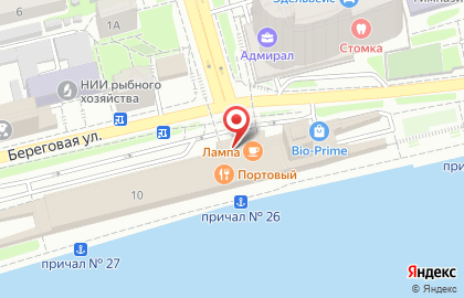 Супермаркет Тихий Дон на Береговой улице на карте