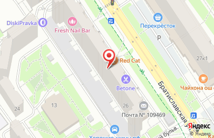 Юго-восточного АО # 33 цбс Люблино (толерантный Центр) на карте