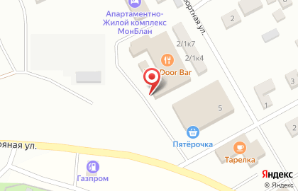 Дискаунтер Пятёрочка на Курортной улице на карте