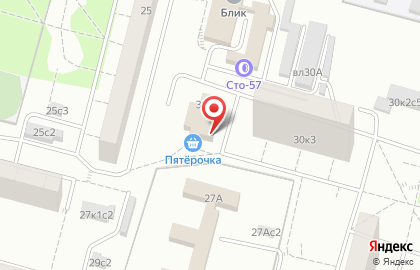Торговый центр Чертановская 30 на карте