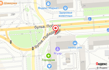 Магазин фейерверков Белые Ночи в Коминтерновском районе на карте