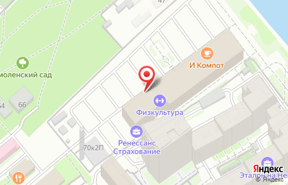 Фитнес -студия ФИЗКУЛЬТУРА. на карте