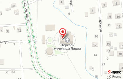 Храм Святой мученицы Лидии на карте
