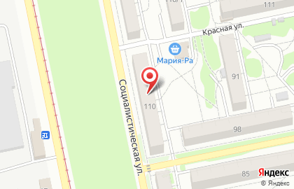 Оптовая компания на Социалистической улице на карте