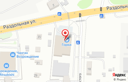 Торговый центр Горки в Орле на карте